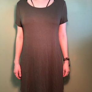 Olive Green Dress